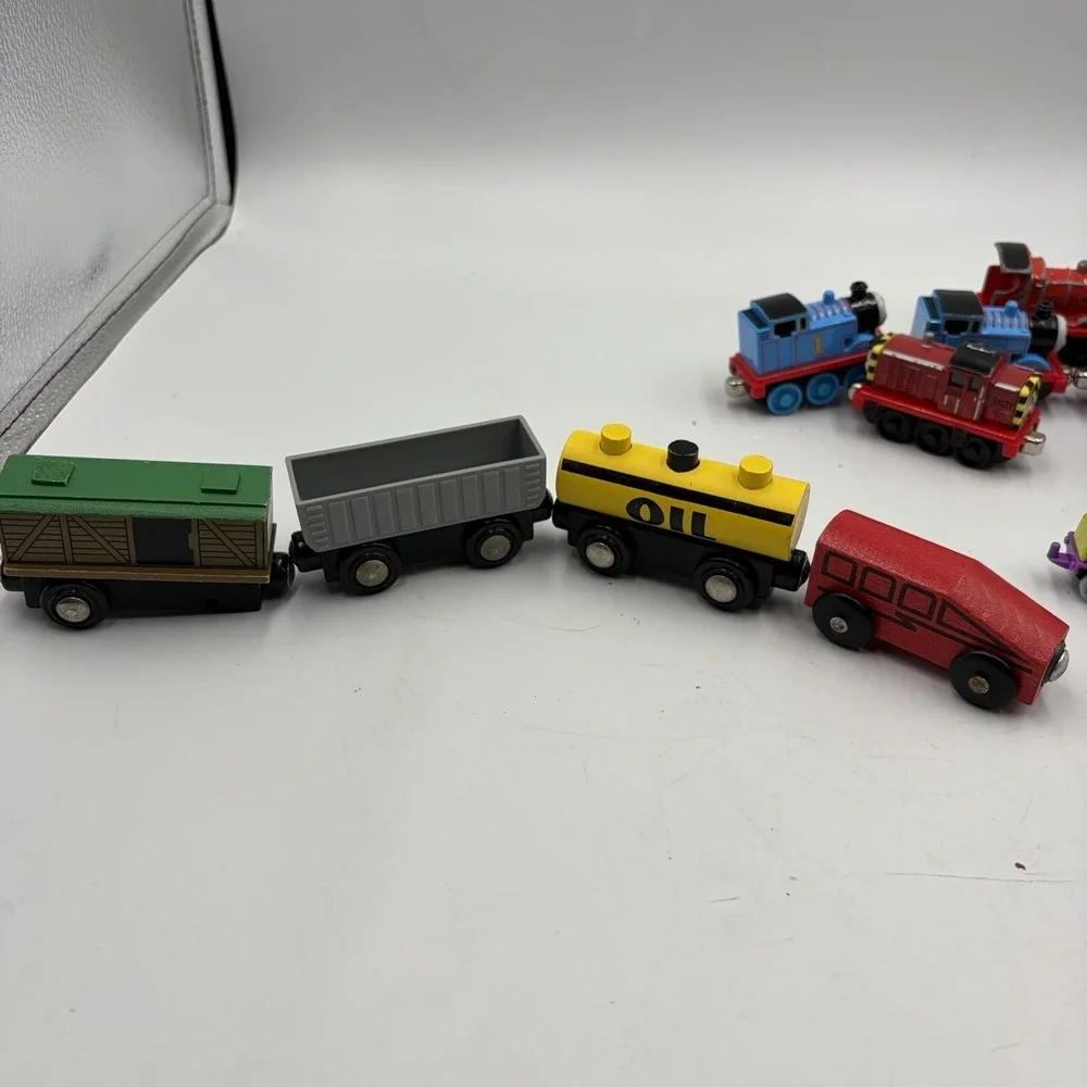Thomas & Friends Wooden Train Lot W Track Pieces Thomas James‎ Salty Mavis Minis